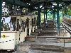 Die welterste Schwebebahn in Dresden-Loschwitz...