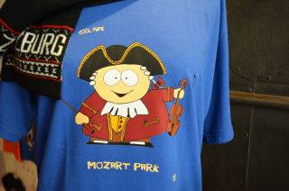 Mozart auf T-Shirt