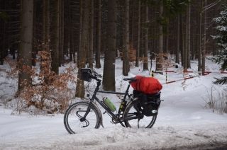 In Böhmen im Schnee